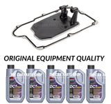 FOR MERCEDES A180 CDI GEARBOX SERVICE KIT 5L GRANVILLE DCT & NEW FILTER SET