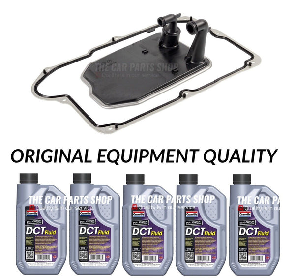 FOR MERCEDES A180 CDI GEARBOX SERVICE KIT 5L GRANVILLE DCT & NEW FILTER SET