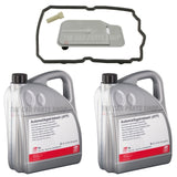 FITS MERCEDES E320 S211 GEARBOX SERVICE KIT 10L FEBI ATF FLUID & FILTER PACK