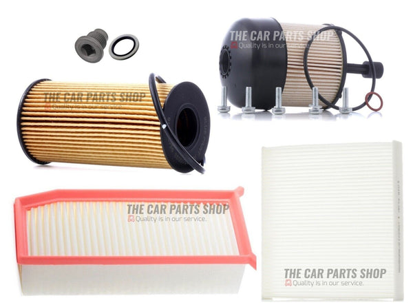 TO FIT DACIA DUSTER 1.5 DCI MK2 15-19 COMPLETE SERVICE FILTER KIT