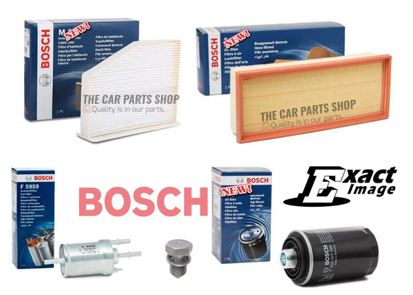 FULL FILTER BOSCH SERVICE KIT FOR SKODA SUPERB 1.8 TFSI MK2