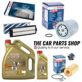 FITS HONDA ACCORD 2.2 CTDI BOSCH SERVICE KIT WITH 6 LITRES CASTROL EDGE 5W30 OIL