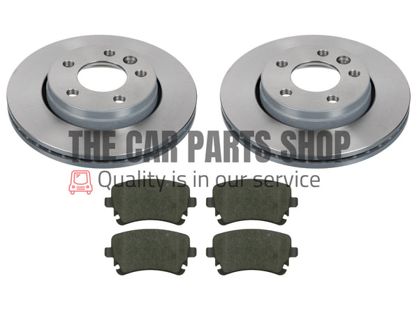 FOR VW CARAVELLE Mk VI REAR BRAKE DISCS 294 mm & BRAKE PADS