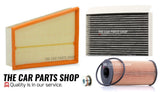 FOR RENUALT MEGANE GT LINE 2.0 DCI MK3 FILTERS SERVICE KIT AIR OIL POLLEN PACK