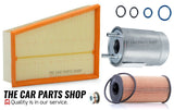 FOR RENUALT MEGANE GT LINE 2.0 DCI MK3 FUEL OIL AIR FILTER SERVICE KIT NEW