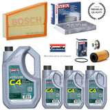 FITS RENUALT MEGANE GT LINE 2.0 DCI BOSCH SERVICE KIT POLLEN AIR OIL ENGINE OIL