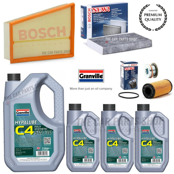 FITS RENUALT MEGANE GT LINE 2.0 DCI BOSCH SERVICE KIT POLLEN AIR OIL ENGINE OIL