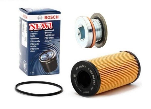 FITS RENUALT MEGANE GT LINE 2.0 DIESEL NEW BOSCH OIL FILTER & DRAIN PLUG