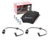 FOR AUDI SQ7 4.0 TDI V8 REAR BREMBO BRAKE PADS SET WITH 2 NEW SENSORS