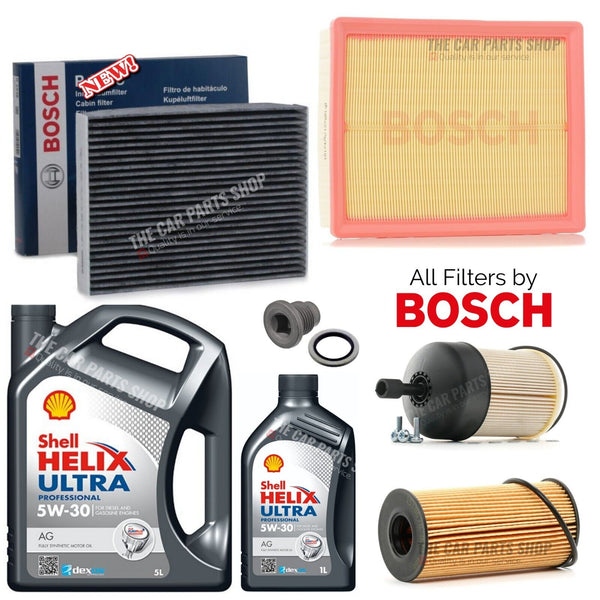 FOR VAUXHALL VIVARO 2900 1.6 CDTI E6 FULL BOSCH SERVICE KIT FULL PACKAGE