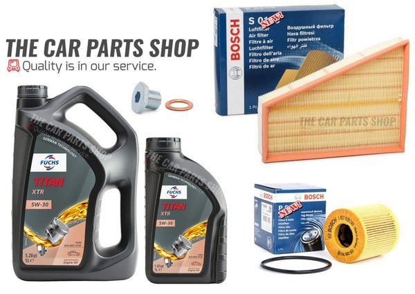 6L FUCHS & BOSCH AIR OIL FILTER FITS FORD GALAXY 2.0 TDCI MK3 BOSCH SERVICE KIT