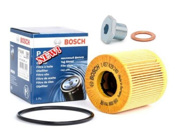 NEW BOSCH OIL FILTER AND SUMP PLUG FITS FORD GALAXY 2.0 TDCI MK3