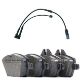 FOR MINI COOPER 1.5 PETROL F55 FRONT BRAKE PADS SET AND SENSOR NEW