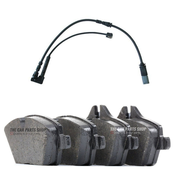 FOR MINI COOPER 1.5 PETROL F55 FRONT BRAKE PADS SET AND SENSOR NEW