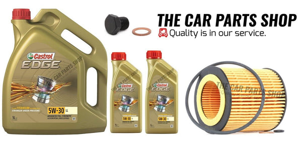 FOR BMW 1 SERIES M135i PETROL F21 7L CASTROL EDGE OIL CHANGE SERVICE KIT