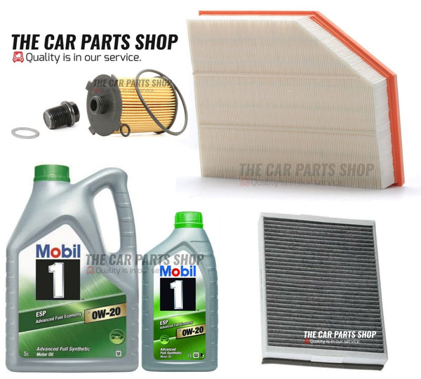 FITS VOLVO V40 D4 MK3 SERVICE KIT WITH 6L MOBIL 0W20 PREMIUM MOTOR OIL
