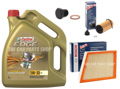 AIR OIL 5L CASTROL EDGE 5W30 BOSCH SERVICE FOR BMW 216D 1.5 DIESEL F45