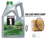 FITS TOYOTA YARIS 1.3 VVTI SERVICE KIT 5L MOBIL 0W20 PREMIUM & OIL FILTER KIT