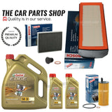 TO FIT BMW 435D N57D30B BOSCH SERVICE KIT 7L CASTROL & BOSCH AIR OIL CABIN BOSCH