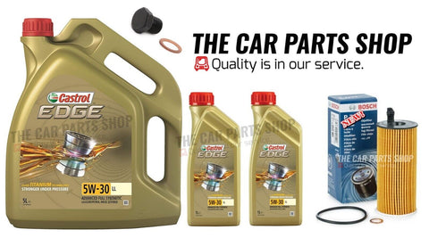 TO FIT BMW 435D N57D30B BOSCH SERVICE KIT CASTROL OIL 7L AND BOSCH OIL FILTER OE