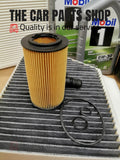FOR Mercedes Service Kit C Class C220 CDI w205 651  6L MOBIL Oil and all filters