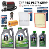 FOR MERCEDES SPRINTER CDI 313 COMPLETE BOSCH SERVICE KIT + MOBIL 1 ESP 5W30 12L