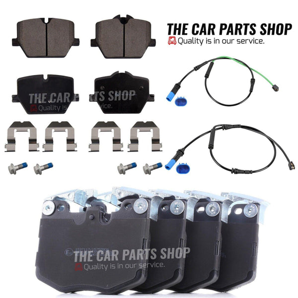 FOR BMW 320i XDRIVE M SPORT G20 FRONT & REAR BRAKE PADS SET & BOTH WEAR SENSORS