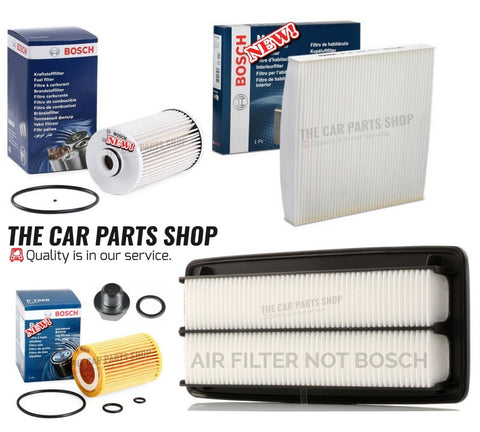 FOR HONDA ACCORD MK8 2.2 BOSCH SERVICE FILTER KIT (AIR FILTER NOT IN BOSCH ONLY)