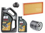 SERVICE KIT FOR PEUGEOT 308 2.0 BLUEHDI GT LINE MK2 13-19 6L 0W30 & AIR OIL KIT