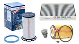 FITS VW TIGUAN TDI MK2 BOSCH FILTER SERVICE KIT (NO AIR FILTER INCLUDED)
