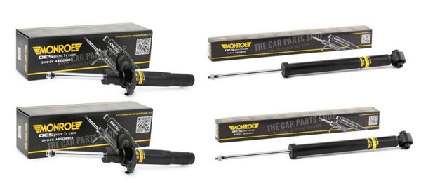 GENUINE MONROE FRONT & REAR SHOCK ABSORBERS FOR VW GOLF GT TDI 2.0 MK7