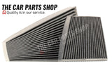 2PC CARBON CABIN FILTERS SET FOR BENTLEY CONTINENTAL GTC 4.0 V8
