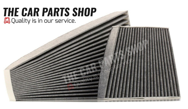 2PC CARBON CABIN FILTERS SET FOR BENTLEY CONTINENTAL GTC 4.0 V8