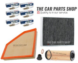 COMPLETE FILTER SERVICE KIT WITH BOSCH PLUGS FOR BMW 1 SERIES M140i F21