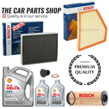 FOR BMW 1 SERIES M140i F21 BOSCH SERVICE KIT AIR OIL CABIN IN BOSCH & SHELL HX8