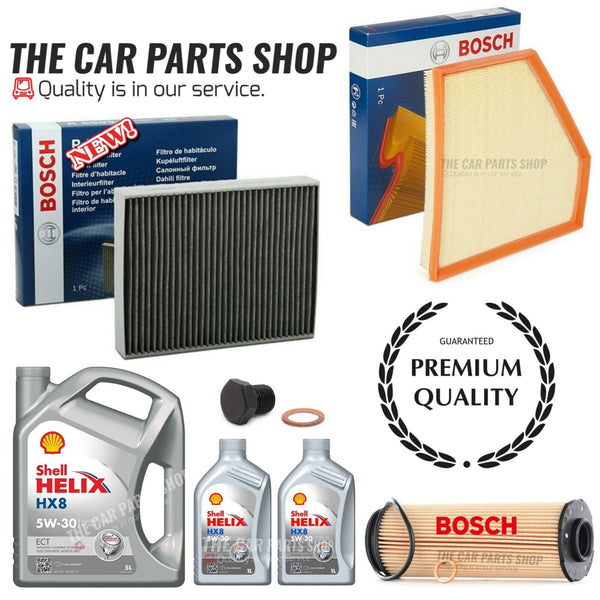 FOR BMW 1 SERIES M140i F21 BOSCH SERVICE KIT AIR OIL CABIN IN BOSCH & SHELL HX8