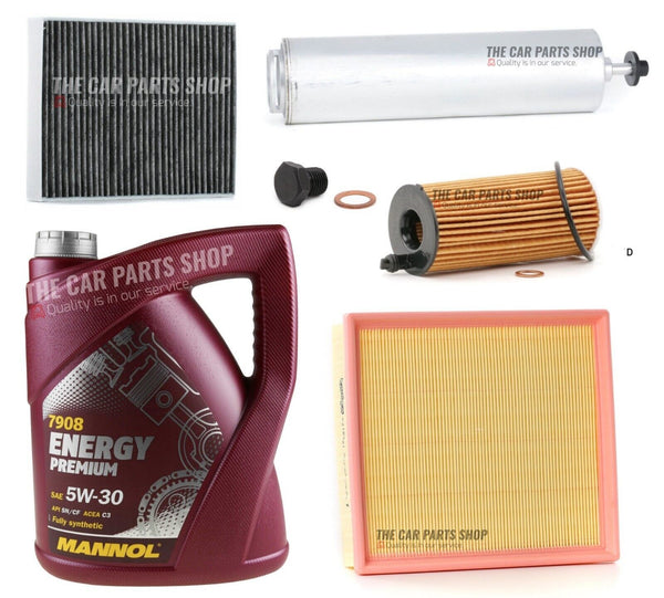 FOR BMW 220D MSPORT F22 FULL SERVICE KIT WITH MANNOL ENERGY PREMIUM 5L