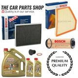 FOR BMW 1 SERIES M140i F21 PREMIUM SERVICE KIT 7L CASTROL EDGE & BOSCH FILTERS