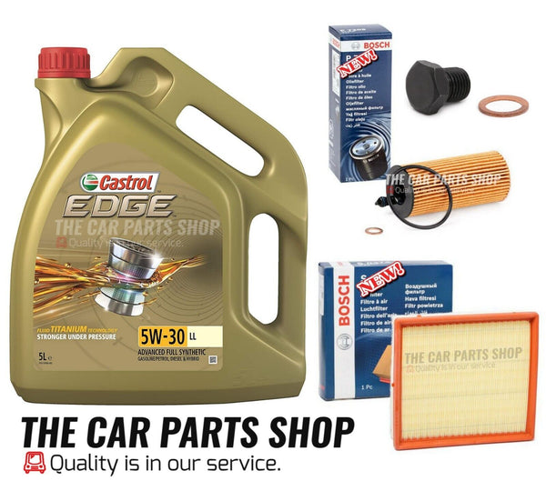 BOSCH SERVICE KIT FOR BMW 220D MSPORT F22 5L CASTROL & BOSCH AIR OIL FILTER KIT