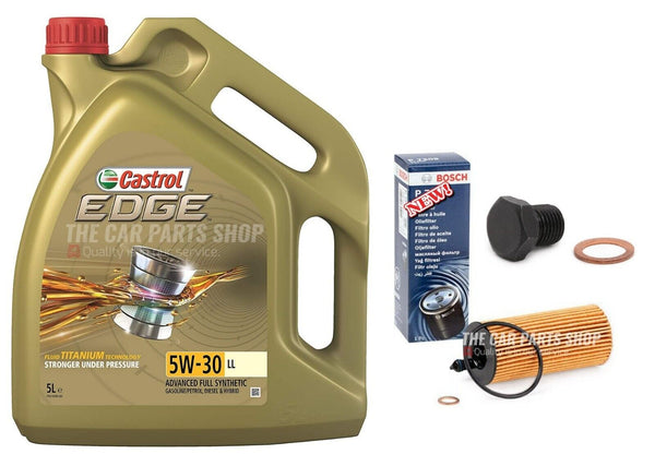 BOSCH OIL FILTER AND CASTROL EDGE BOSCH SERVICE KIT FOR BMW 220D MSPORT F22