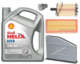 FITS AUDI A3 1.6 TDI 2009-13 8PA SERVICE KIT CARBON POLLEN AIR OIL & SHELL HX8