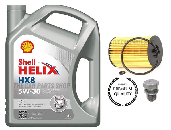 PREMIUM SHELL OIL CHANGE SERVICE KIT FOR AUDI TT 2.0 TDI QUATTRO 2008+