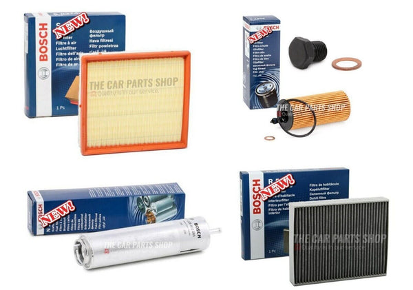 FOR BMW 116D SPORT F20 BOSCH FILTER SERVICE KIT COMPLETE KIT ALL FOUR FILTER SET