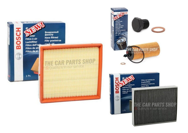 FOR BMW 116D SPORT F20 BOSCH FILTER SERVICE NEW AIR OIL AND CABIN FILTER KIT