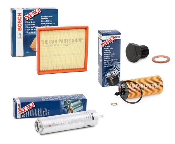 FOR BMW 116D SPORT F20 BOSCH FILTER SERVICE KIT BOSCH AIR FUEL OIL PACKAGE