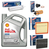 FOR BMW 116D SPORT F20 COMPLETE SERVICE KIT WITH SHELL HELIX HX8 5W-30 OIL