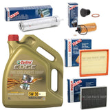 CASTROL EDGE FULL BOSCH SERVICE KIT FITS BMW 116D DIESEL SPORT F20