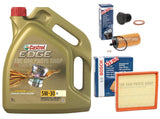 BOSCH SERVICE KIT 5L CASTROL BOSCH AIR OIL FITS BMW 116D DIESEL SPORT F20