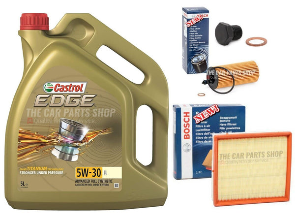 BOSCH SERVICE KIT 5L CASTROL BOSCH AIR OIL FITS BMW 116D DIESEL SPORT F20