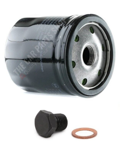 FOR SKODA CITIGO 1.0 MPI NEW OIL FILTER AND SUMP PLUG WITH WASHER